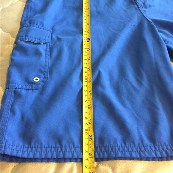 Nike Blue Swim Shorts Mens Sz 36 - Picture 5 of 5
